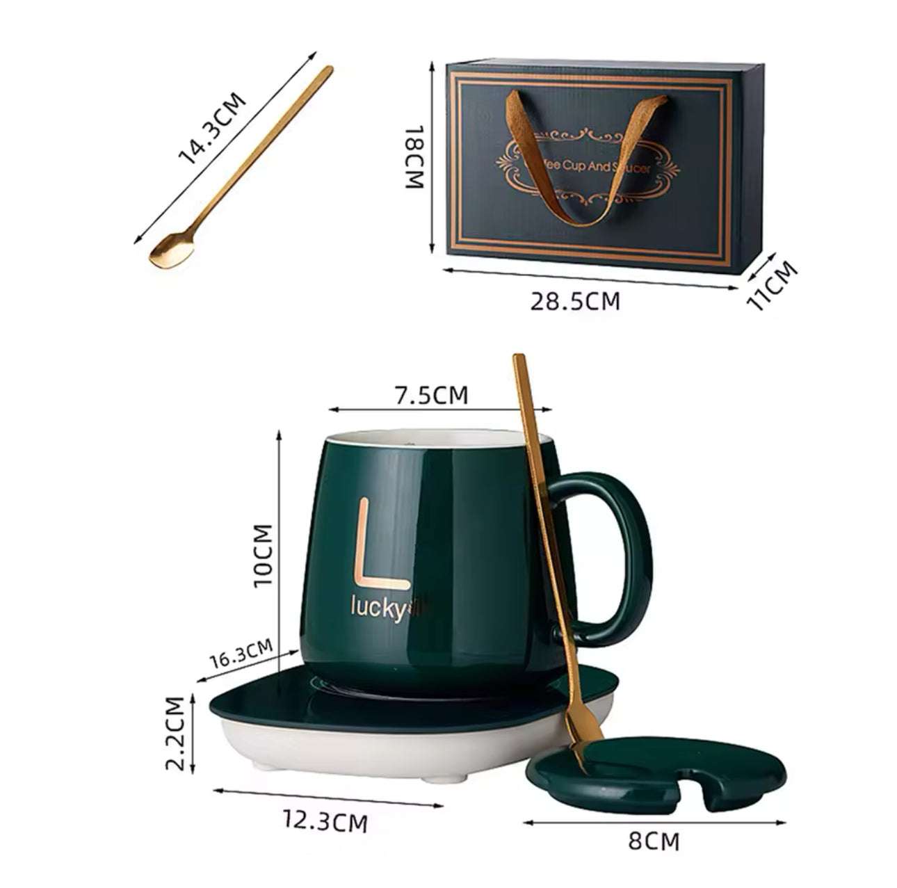 Taza Calentadora Eléctrica Lucky