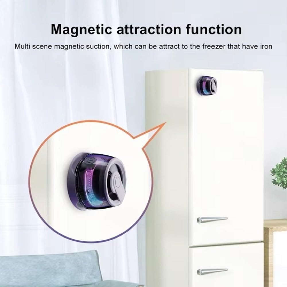 🔊 Mini Parlante Bluetooth Magnético – Sonido Portátil con Soporte Integrado