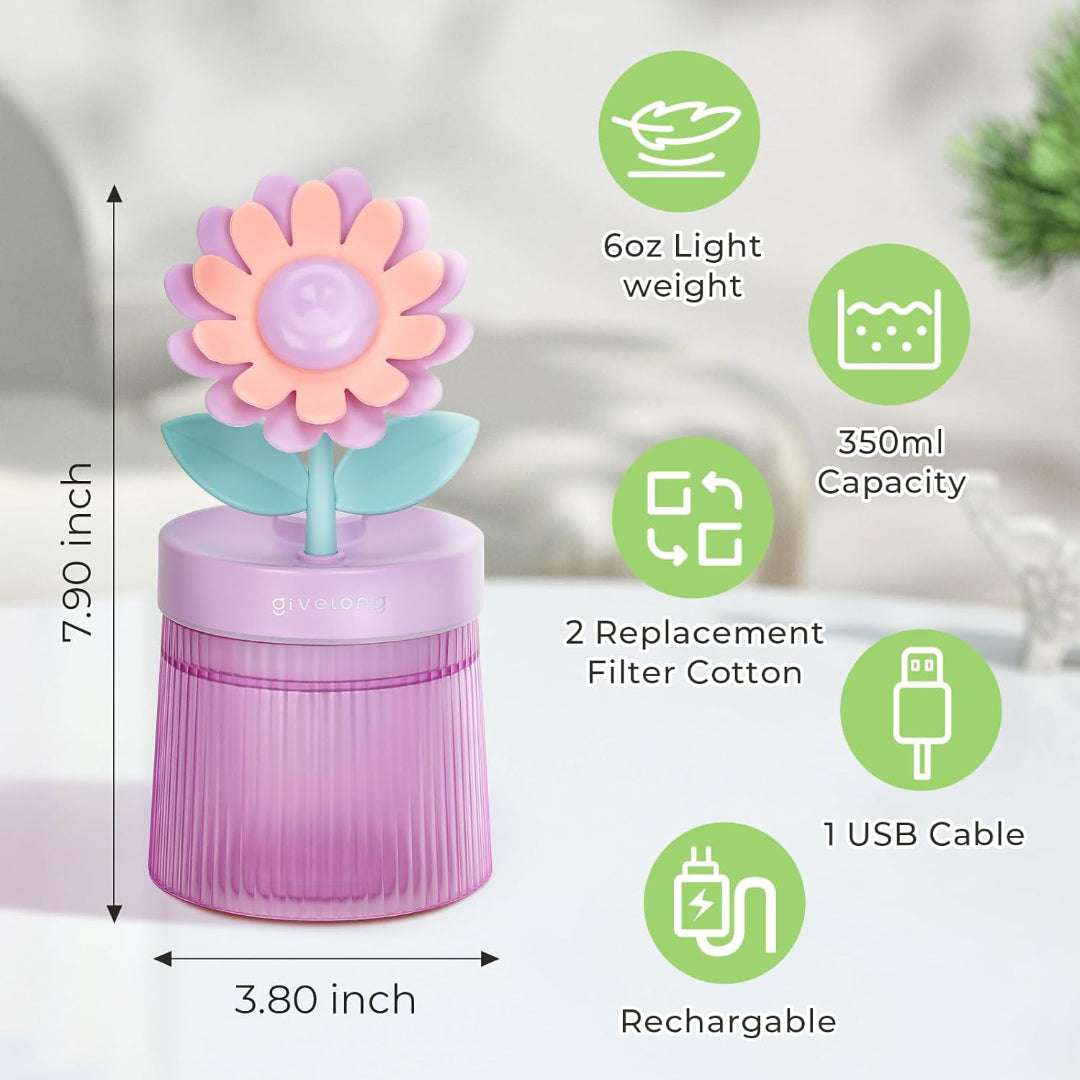 Humificador De Flor Maseta