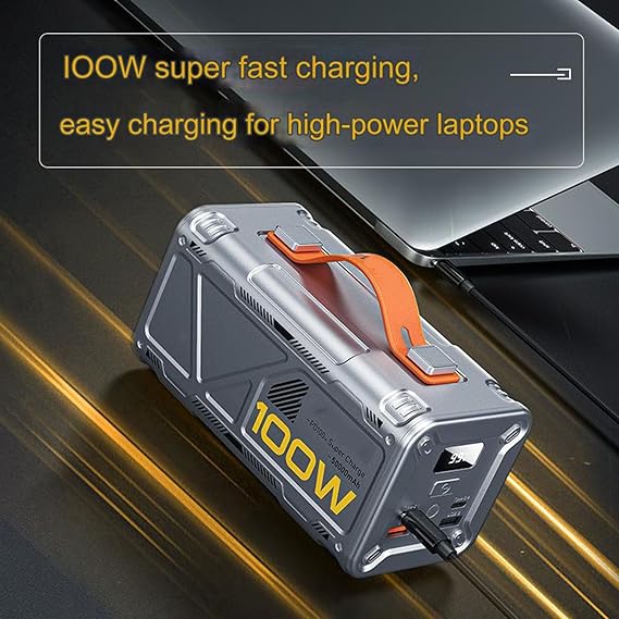 🚀 Power Bank Movisun Rocket P55 – 50,000mAh | Carga Laptops y Celulares en Minutos