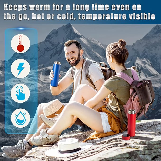 🌡️ Termo con Indicador Digital de Temperatura TMIT01 – Tecnología y Estilo