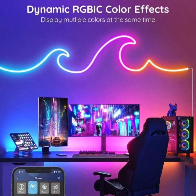 Cinta Led De Neón rgbic 480l-5m - TRENDY BLEND