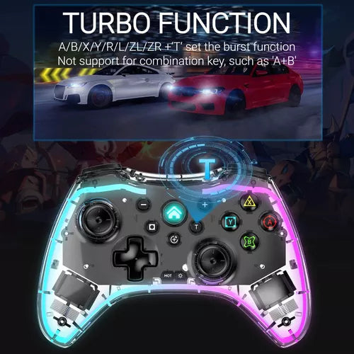 🎮 Control Inalámbrico LH3 – Compatible con iOS, Android, PC y Consolas