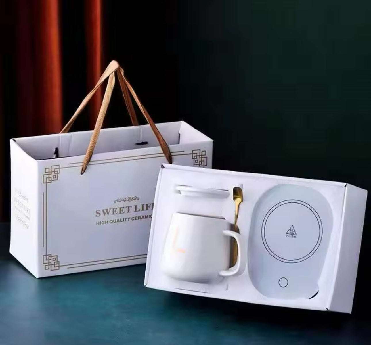 Taza Calentadora Eléctrica Lucky