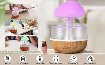 Humidificador de Nube y Lluvia