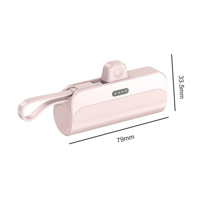 ⚡ Power Bank Compacto 5000mAh – Ultra Ligero y Portátil