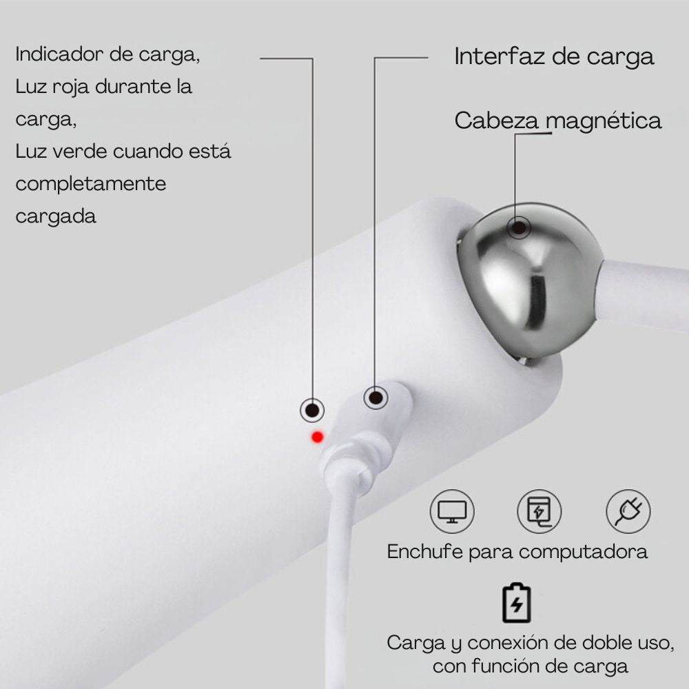 🔦 Lámpara con Imán Multifuncional – Iluminación Inteligente y Portátil