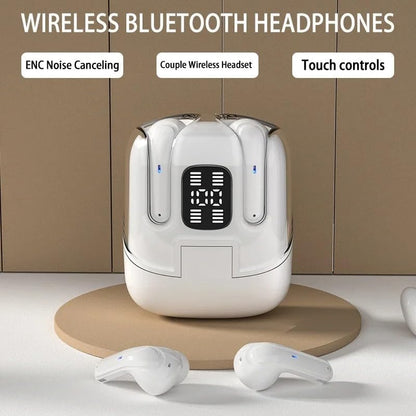 🎧 Audífonos Inalámbricos DX16 – Doble Par, Sonido Premium