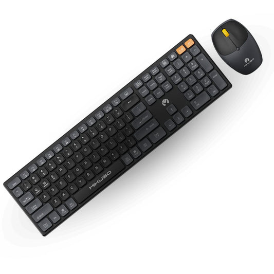 ⌨️ Combo Teclado + Mouse Mikuso Ergonómico – Dual Bluetooth 5.0 / 2.4G