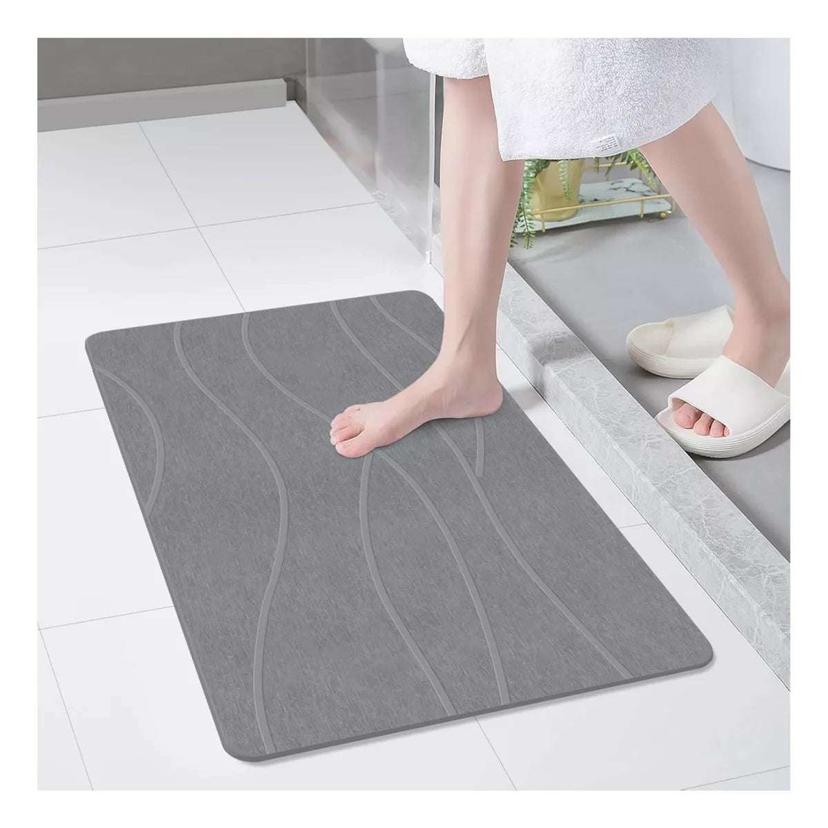 Tapete Piedra Diatomita Ultra Absorbente
