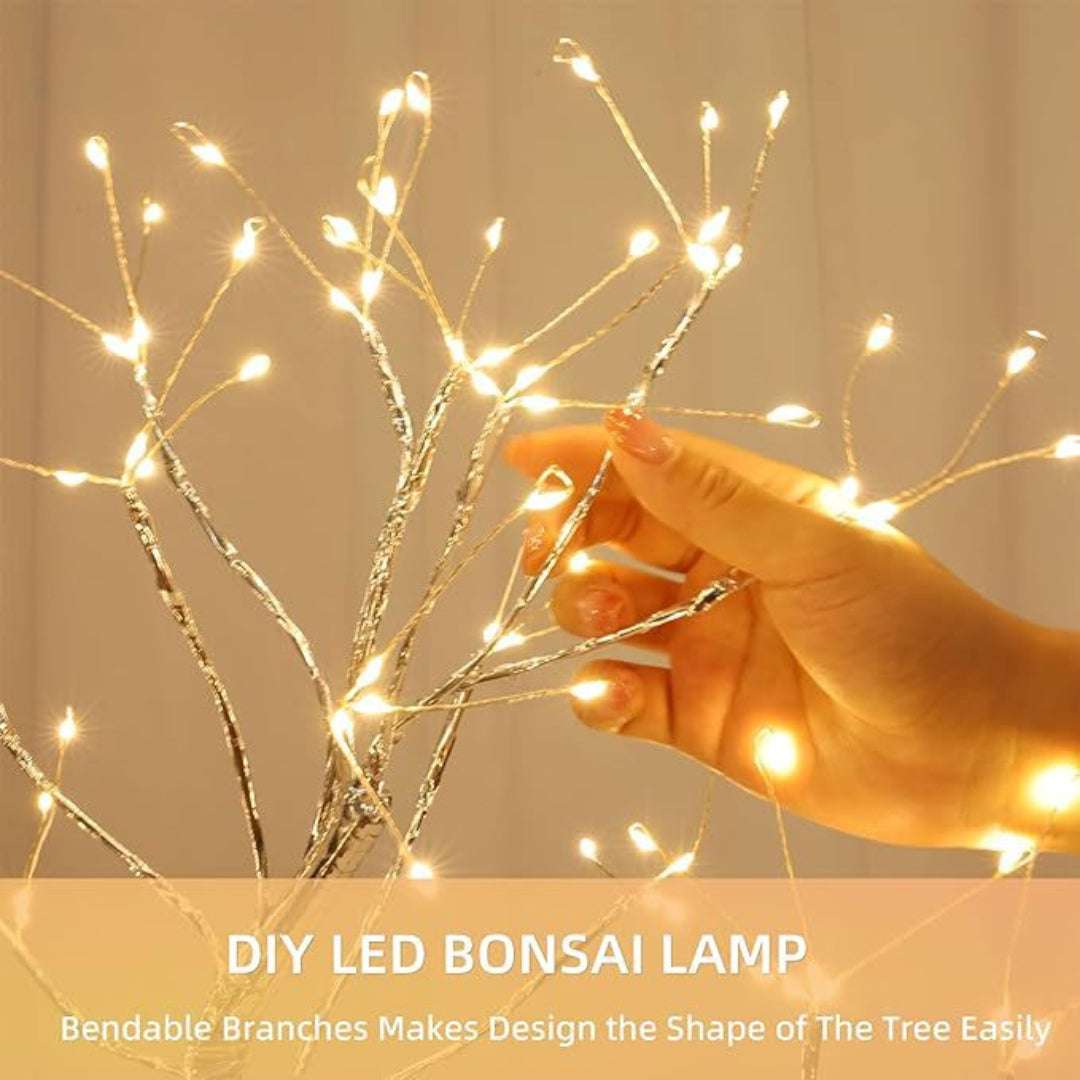 LAMPARA ARBOL LED BONSAI MESA DE NOCHE - TRENDY BLEND
