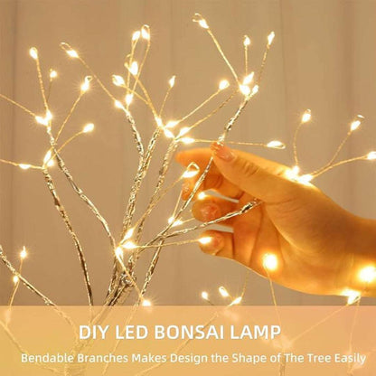 LAMPARA ARBOL LED BONSAI MESA DE NOCHE - TRENDY BLEND