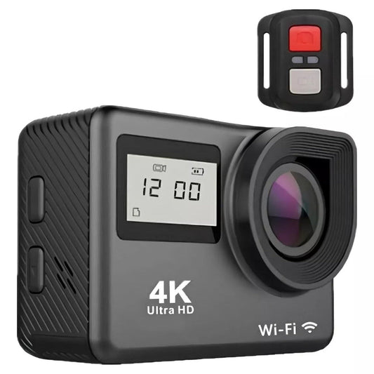 📹 CAMARA MOTO 4K WIFI DOBLE PANTALLA
