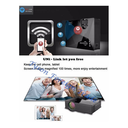 🎥 Proyector UC68S WiFi 1200 Lúmenes | Cine en Casa Full HD