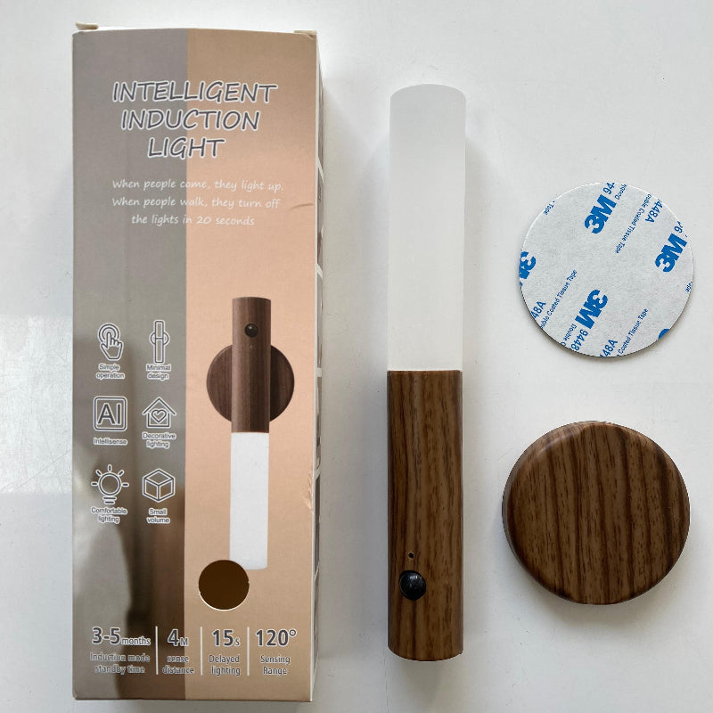 💡 Lámpara Magnética Recargable con Sensor de Movimiento – Luz Nocturna Inteligente