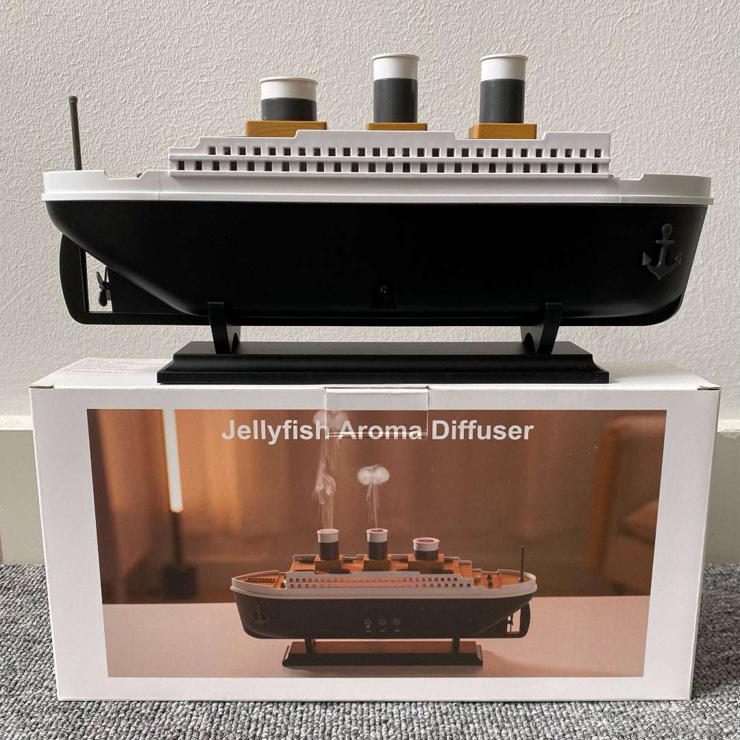 ✨ Humidificador "Rain Cloud" – Diseño Titanic + Aromaterapia Relajante