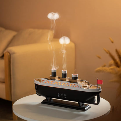 ✨ Humidificador "Rain Cloud" – Diseño Titanic + Aromaterapia Relajante