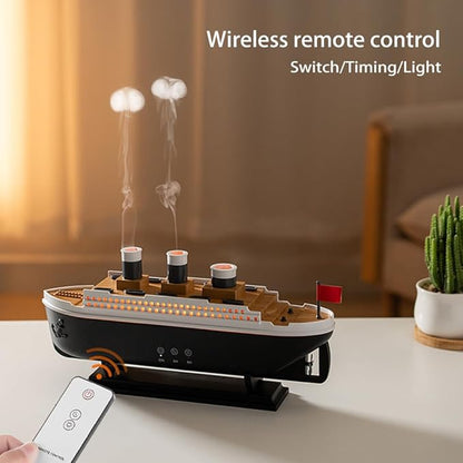 ✨ Humidificador "Rain Cloud" – Diseño Titanic + Aromaterapia Relajante