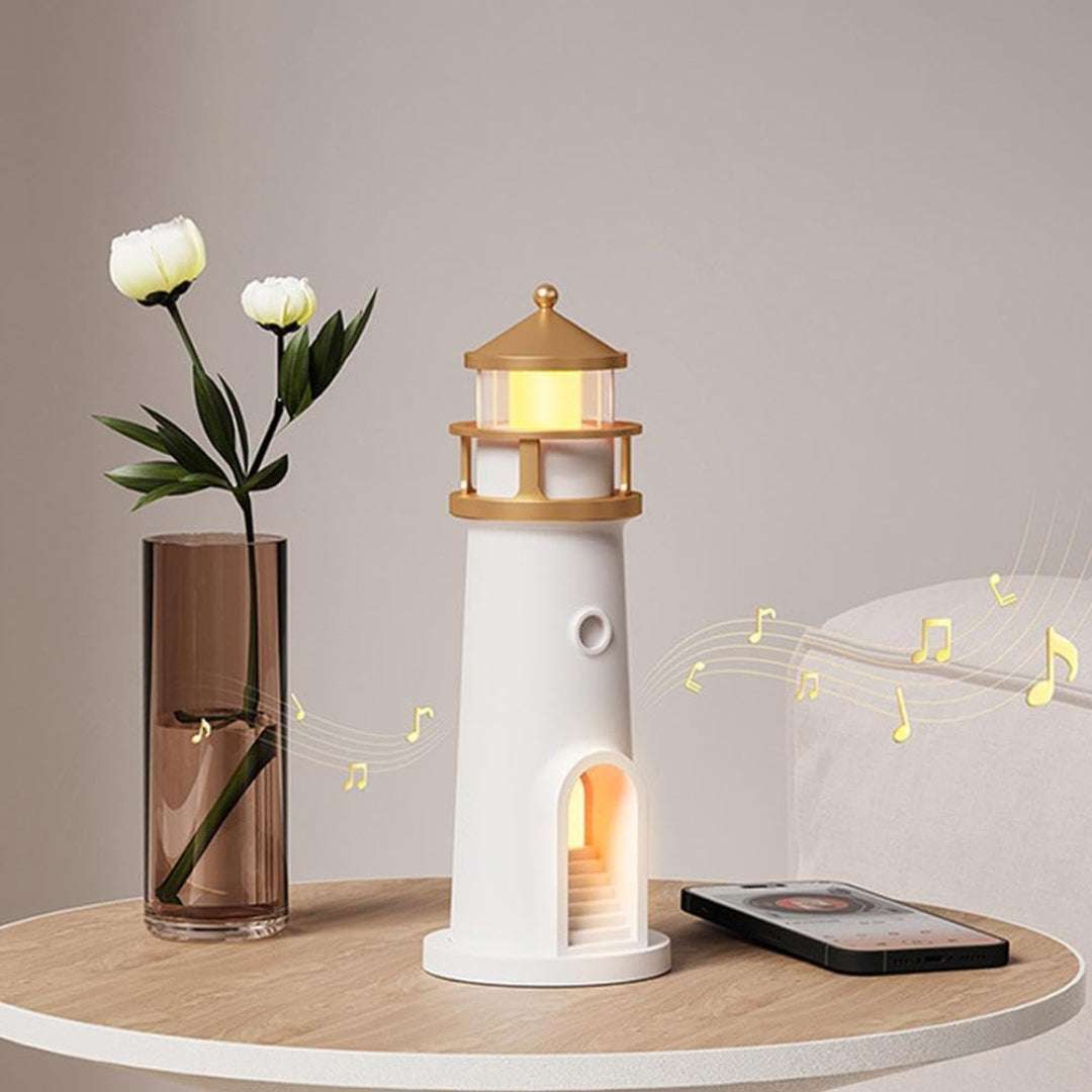 Lámpara con altavoz bluetooht Lighthouse - TRENDY BLEND