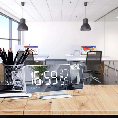 Reloj Despertador Digital Con Proyector