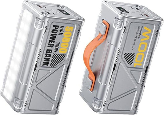 🚀 Power Bank Movisun Rocket P55 – 50,000mAh | Carga Laptops y Celulares en Minutos