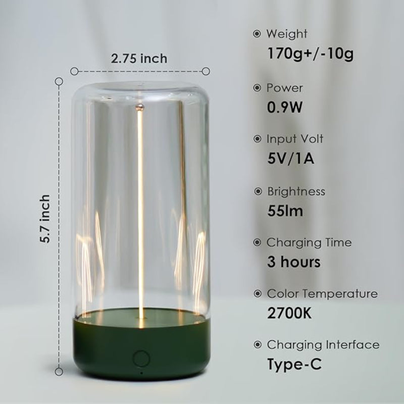 ✨ Lámpara Táctil Magnética AUGE LIGHT – Diseño Minimalista y LED Flexible