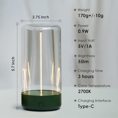 ✨ Lámpara Táctil Magnética AUGE LIGHT – Diseño Minimalista y LED Flexible