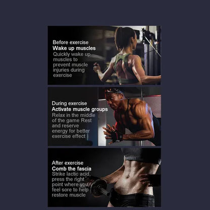💪Masajeador Muscular de Percusión Profunda – 6 Modos &amp; 20 Niveles