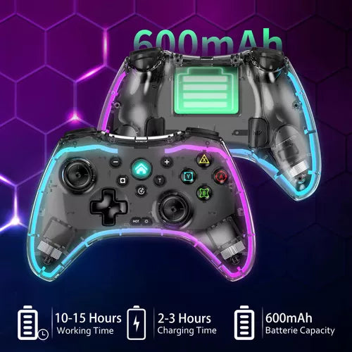 🎮 Control Inalámbrico LH3 – Compatible con iOS, Android, PC y Consolas