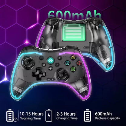 🎮 Control Inalámbrico LH3 – Compatible con iOS, Android, PC y Consolas