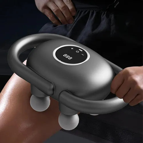 💪Masajeador Muscular de Percusión Profunda – 6 Modos &amp; 20 Niveles