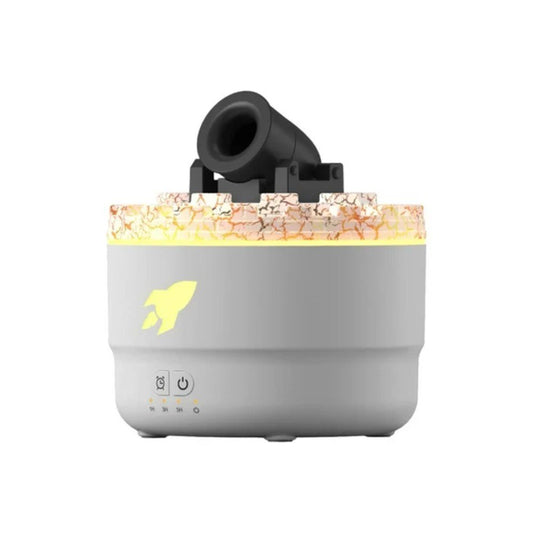 🌋 Humidificador "Cañón Volcánico" – Niebla LED + 7 Colores + Aromaterapia