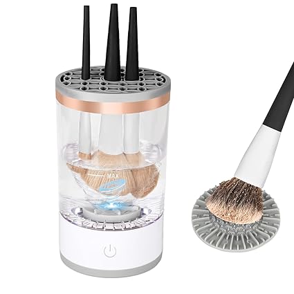 Limpiador de brochas para maquillaje cilindro - TRENDY BLEND