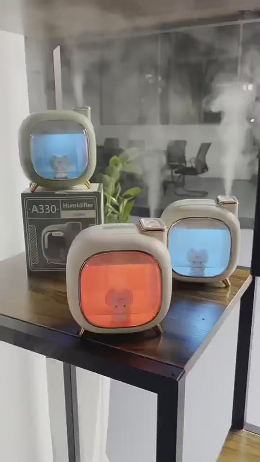 🌿 Humidificador LED Ambientador Doble A330 – Bienestar y Aromaterapia en un Solo Dispositivo